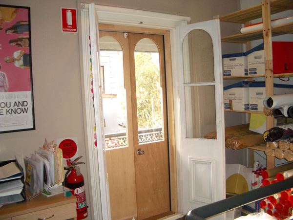Sound proof french door