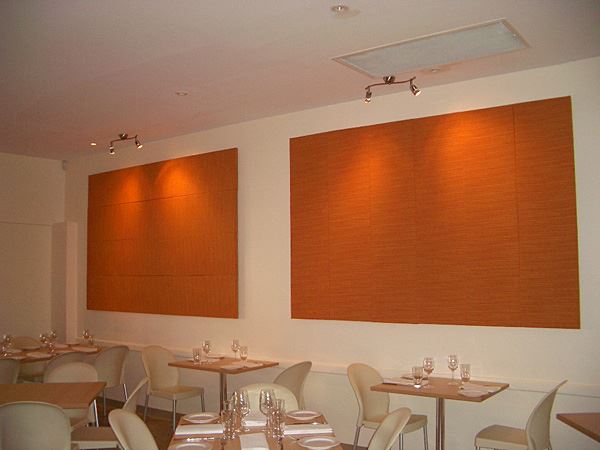 Soundproof colour wall panels