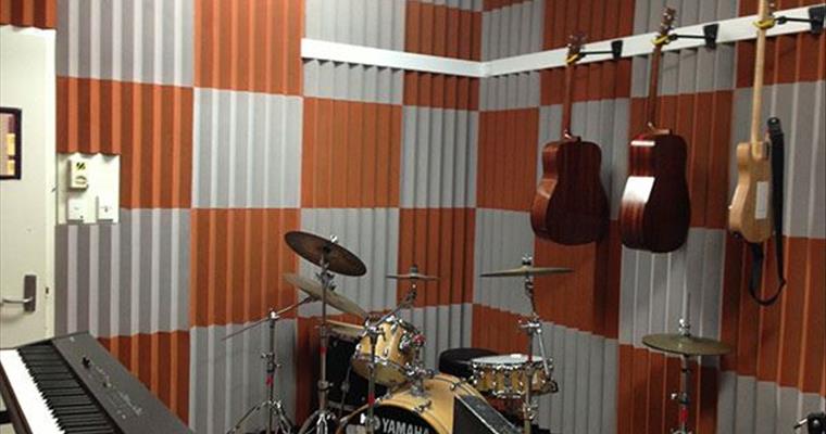 Sound Room using Echohush sound absorbing decorative panels