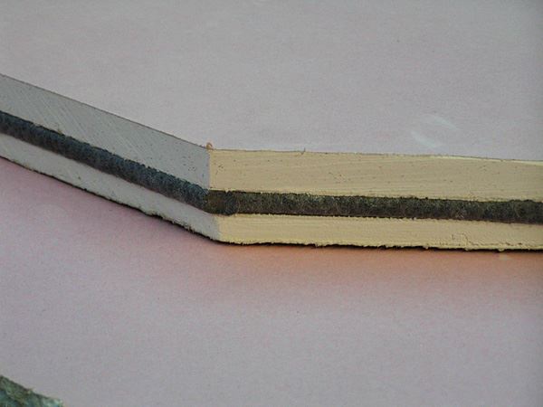 Barrierboard cross-section