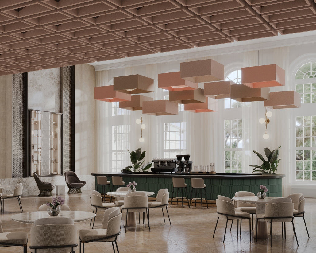 Acoufelt Blox Ceiling Clouds