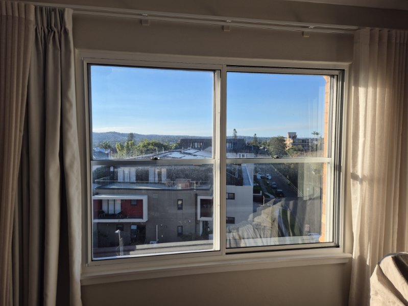 Sliding Acoustic window